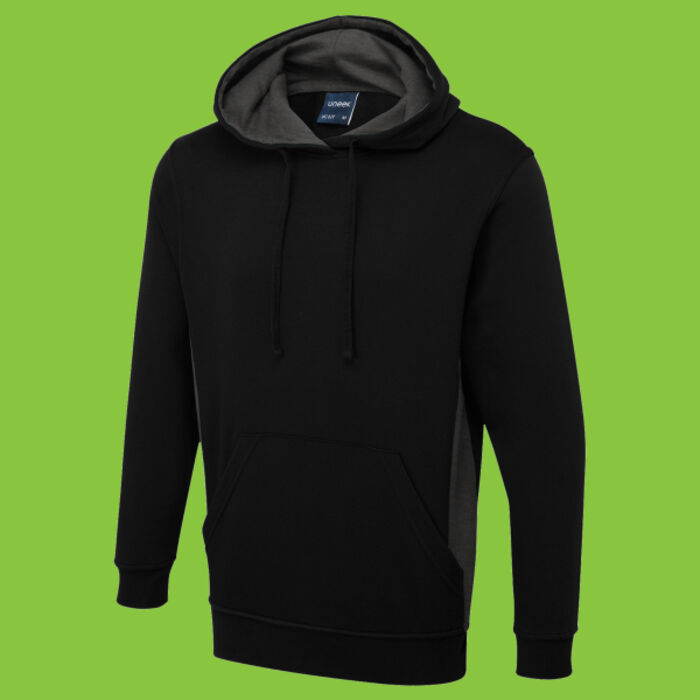 Two Tone Hooded Sweatshirt Thumbnail