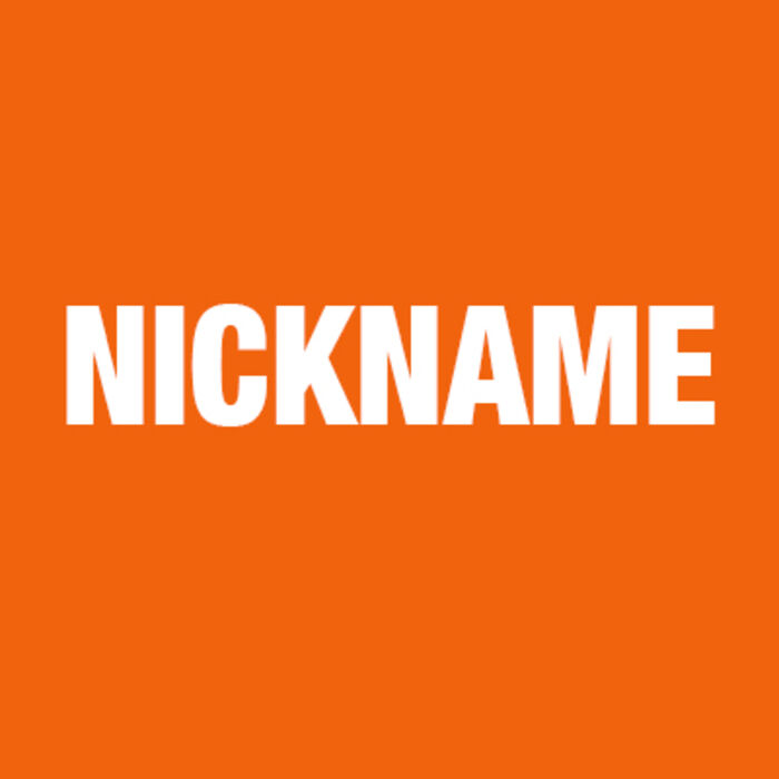 Individual Nickname Thumbnail