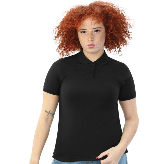 Diva Ringspun 240 Classic Fit Polo Ladies Thumbnail