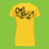 Ladies' short-sleeved V-neck T-shirt Thumbnail