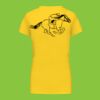 Ladies' short-sleeved V-neck T-shirt Thumbnail