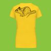 Ladies' short-sleeved V-neck T-shirt Thumbnail