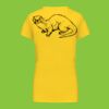 Ladies' short-sleeved V-neck T-shirt Thumbnail