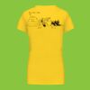 Ladies' short-sleeved V-neck T-shirt Thumbnail