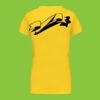 Ladies' short-sleeved V-neck T-shirt Thumbnail