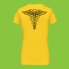 Ladies' short-sleeved V-neck T-shirt Thumbnail