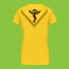 Ladies' short-sleeved V-neck T-shirt Thumbnail