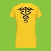 Ladies' short-sleeved V-neck T-shirt Thumbnail