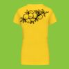 Ladies' short-sleeved V-neck T-shirt Thumbnail