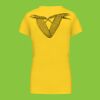 Ladies' short-sleeved V-neck T-shirt Thumbnail