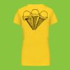 Ladies' short-sleeved V-neck T-shirt Thumbnail