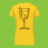 Ladies' short-sleeved V-neck T-shirt Thumbnail