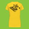 Ladies' short-sleeved V-neck T-shirt Thumbnail