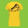 Ladies' short-sleeved V-neck T-shirt Thumbnail