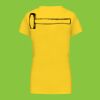 Ladies' short-sleeved V-neck T-shirt Thumbnail