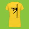Ladies' short-sleeved V-neck T-shirt Thumbnail
