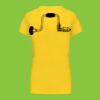 Ladies' short-sleeved V-neck T-shirt Thumbnail