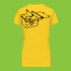 Ladies' short-sleeved V-neck T-shirt Thumbnail