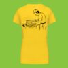Ladies' short-sleeved V-neck T-shirt Thumbnail