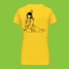 Ladies' short-sleeved V-neck T-shirt Thumbnail