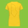 Ladies' short-sleeved V-neck T-shirt Thumbnail