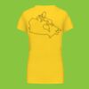 Ladies' short-sleeved V-neck T-shirt Thumbnail