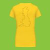 Ladies' short-sleeved V-neck T-shirt Thumbnail