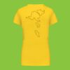 Ladies' short-sleeved V-neck T-shirt Thumbnail