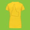 Ladies' short-sleeved V-neck T-shirt Thumbnail