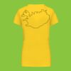 Ladies' short-sleeved V-neck T-shirt Thumbnail