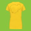 Ladies' short-sleeved V-neck T-shirt Thumbnail