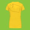Ladies' short-sleeved V-neck T-shirt Thumbnail