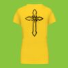 Ladies' short-sleeved V-neck T-shirt Thumbnail