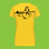 Ladies' short-sleeved V-neck T-shirt Thumbnail