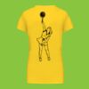 Ladies' short-sleeved V-neck T-shirt Thumbnail