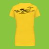 Ladies' short-sleeved V-neck T-shirt Thumbnail
