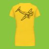 Ladies' short-sleeved V-neck T-shirt Thumbnail