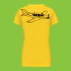 Ladies' short-sleeved V-neck T-shirt Thumbnail