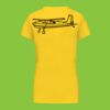 Ladies' short-sleeved V-neck T-shirt Thumbnail
