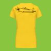 Ladies' short-sleeved V-neck T-shirt Thumbnail