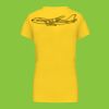 Ladies' short-sleeved V-neck T-shirt Thumbnail