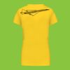 Ladies' short-sleeved V-neck T-shirt Thumbnail