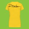 Ladies' short-sleeved V-neck T-shirt Thumbnail