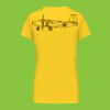Ladies' short-sleeved V-neck T-shirt Thumbnail