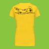 Ladies' short-sleeved V-neck T-shirt Thumbnail