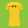 Ladies' short-sleeved V-neck T-shirt Thumbnail