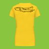 Ladies' short-sleeved V-neck T-shirt Thumbnail