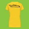Ladies' short-sleeved V-neck T-shirt Thumbnail