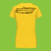 Ladies' short-sleeved V-neck T-shirt Thumbnail