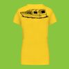 Ladies' short-sleeved V-neck T-shirt Thumbnail
